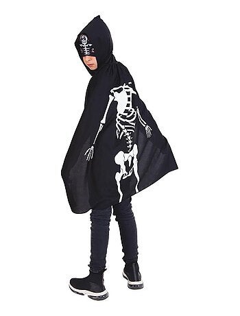 Set Cape et Masque Super Squelette - Enfant