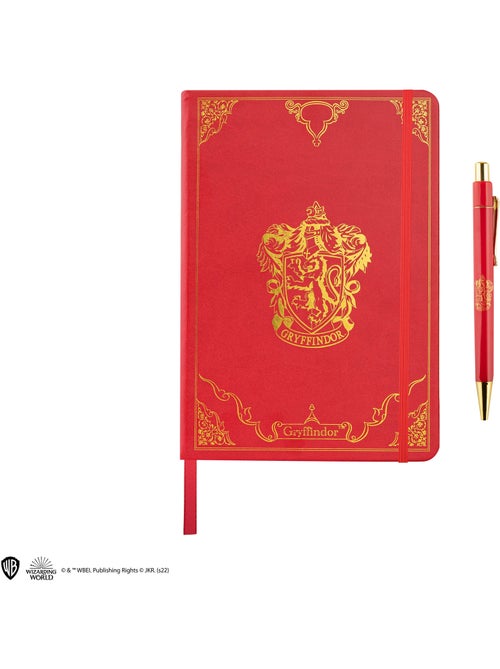 Set Carnet et Stylo Deluxe Gryffondor - Harry Potter - Kiabi Set Carnet et Stylo Deluxe Gryffondor - Harry Potter - Kiabi