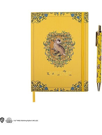 Set Carnet et Stylo Deluxe Monde Magique de Poufsouffle - Harry Potter