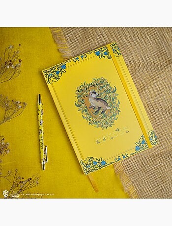 Set Carnet et Stylo Deluxe Monde Magique de Poufsouffle - Harry Potter