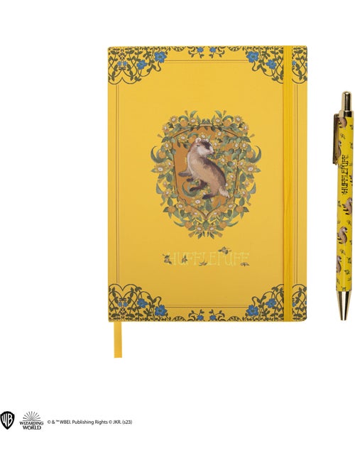 Set Carnet et Stylo Deluxe Monde Magique de Poufsouffle - Harry Potter - Kiabi