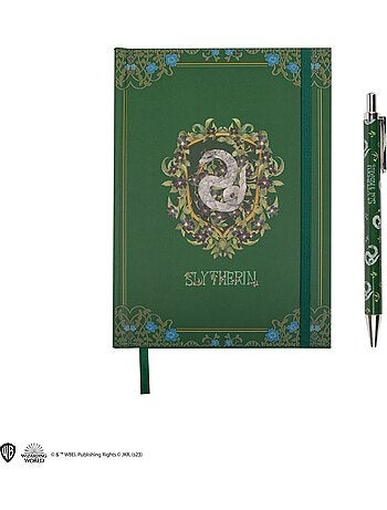 Set Carnet et Stylo Deluxe Monde Magique de Serpentard - Harry Potter