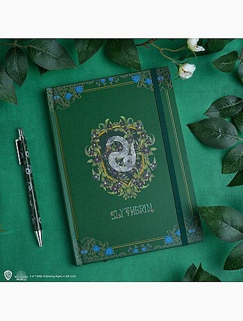Set Carnet et Stylo Deluxe Monde Magique de Serpentard - Harry Potter