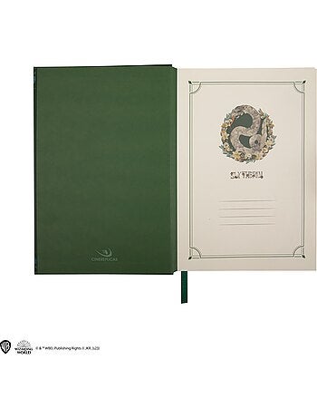 Set Carnet et Stylo Deluxe Monde Magique de Serpentard - Harry Potter