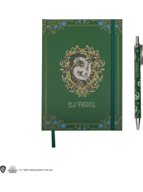 Set Carnet et Stylo Deluxe Monde Magique de Serpentard - Harry Potter - Kiabi