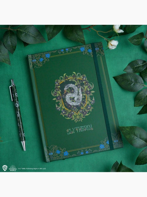 Set Carnet et Stylo Deluxe Monde Magique de Serpentard - Harry Potter - Kiabi