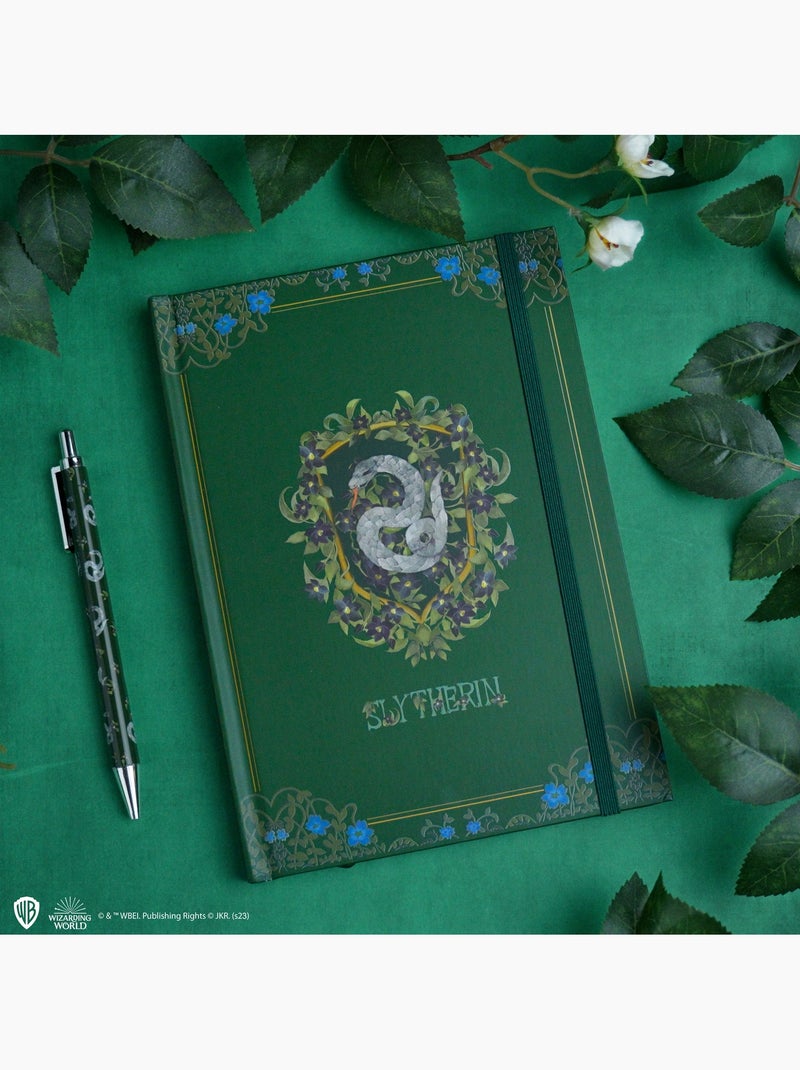 Set Carnet et Stylo Deluxe Monde Magique de Serpentard - Harry Potter Vert - Kiabi