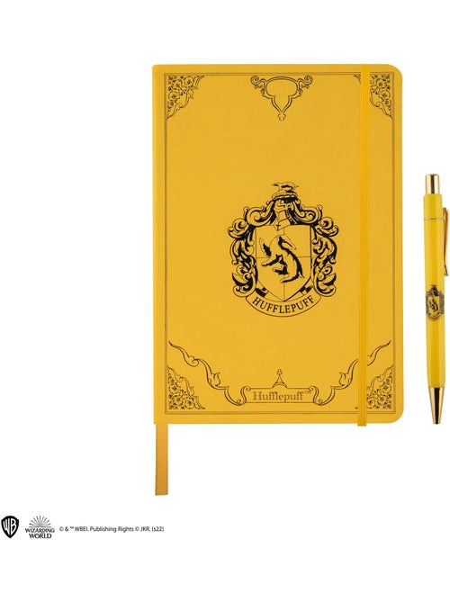 Set Carnet et Stylo Deluxe Poufsouffle - Harry Potter - Kiabi