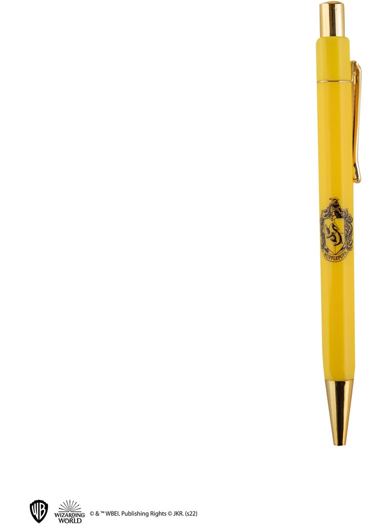 Set Carnet et Stylo Deluxe Poufsouffle - Harry Potter Jaune - Kiabi