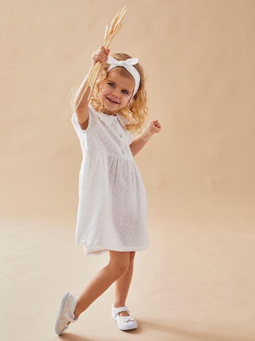 Set cérémonie robe + bloomer + bandeau, Noukie's - Kiabi