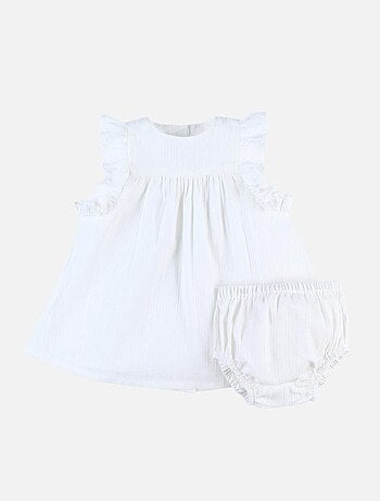 Set cérémonie robe + bloomer, Noukie's