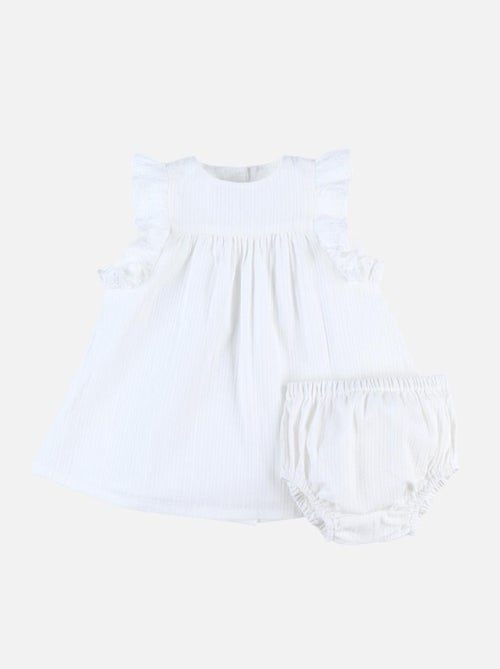 Set cérémonie robe + bloomer, Noukie's - Kiabi