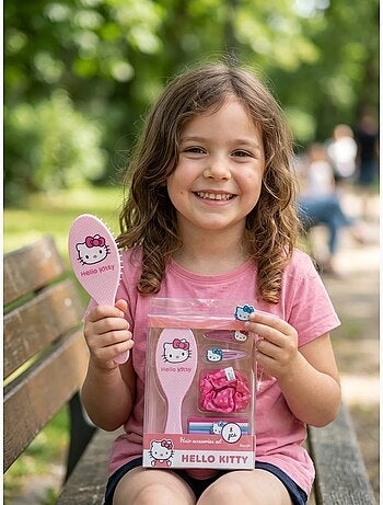 Set cheveux 6 pièces hello kitty sanrio