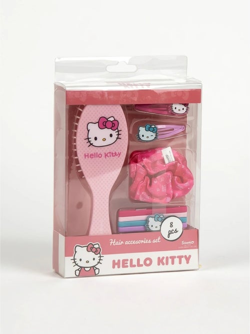 Set cheveux 6 pièces hello kitty sanrio - Kiabi Set cheveux 6 pièces hello kitty sanrio - Kiabi