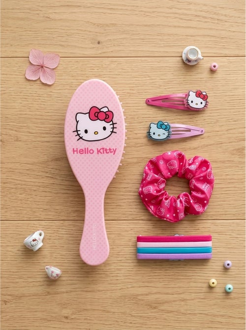 Set cheveux 6 pièces hello kitty sanrio - Kiabi Set cheveux 6 pièces hello kitty sanrio - Kiabi