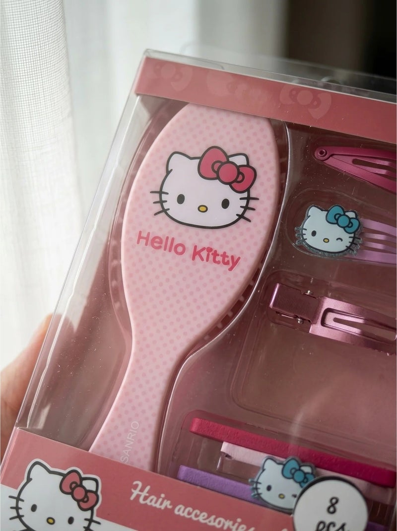 Set cheveux 6 pièces hello kitty sanrio Rose - Kiabi