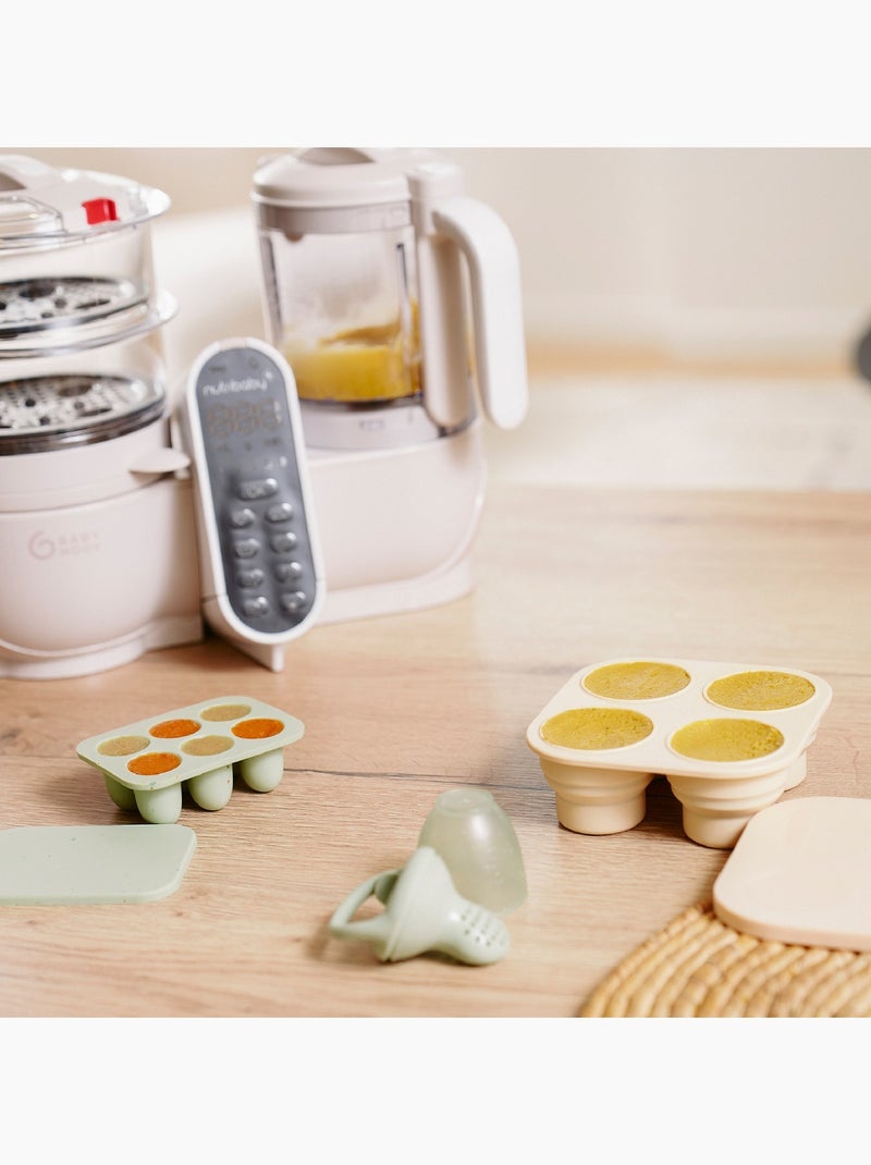 Set contenants silicone & grignoteuse 'babymoov' Multicolore - Kiabi