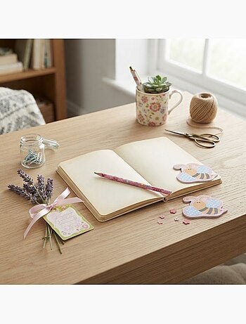 Set crayon et bloc notes ma petite abeille