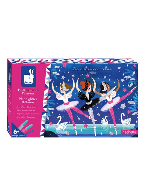 Set créatif Paillettes Fluo Danseuses - Kiabi