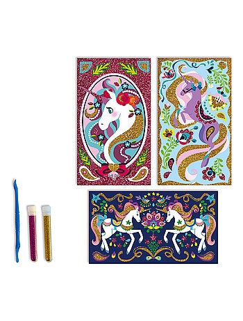 Set créatif Paillettes Licornes