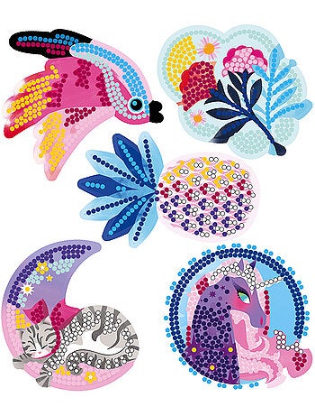 Set créatif Pixel Art Strass Jolies Décos
