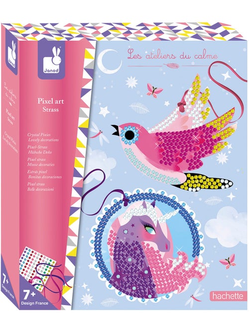 Set créatif Pixel Art Strass Jolies Décos - Kiabi