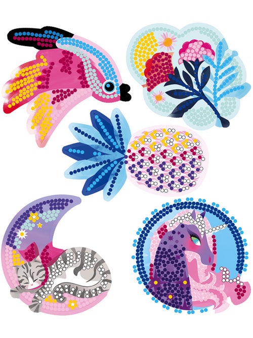 Set créatif Pixel Art Strass Jolies Décos - Kiabi
