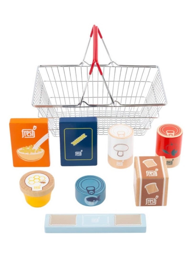 Set d'aliments en panier Fresh Beige - Kiabi
