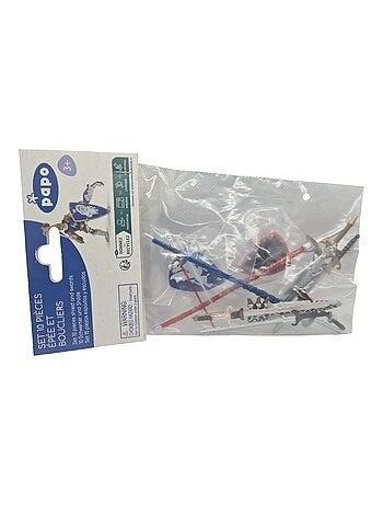 Set de 10 accessoires pour chevaliers