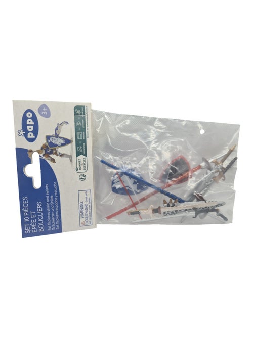 Set de 10 accessoires pour chevaliers - Kiabi