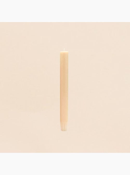 Set de 10 bougies cierges beige 20 cm - Kiabi