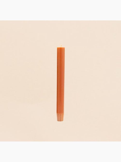 Set de 10 bougies cierges cognac 20 cm - Kiabi