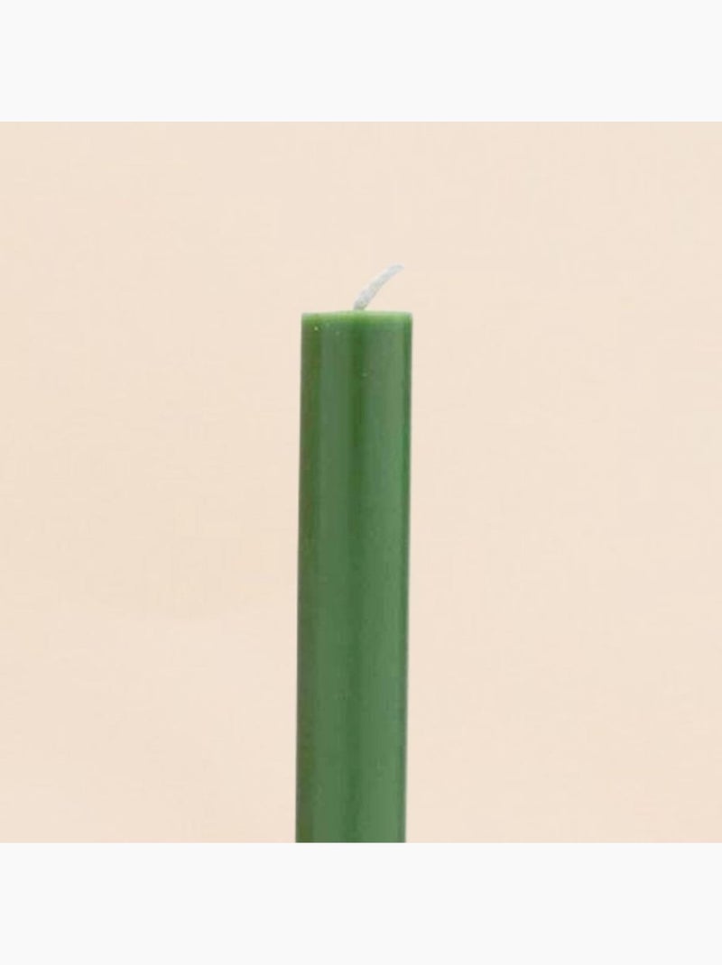 Set de 10 bougies cierges matcha 20 cm Vert - Kiabi