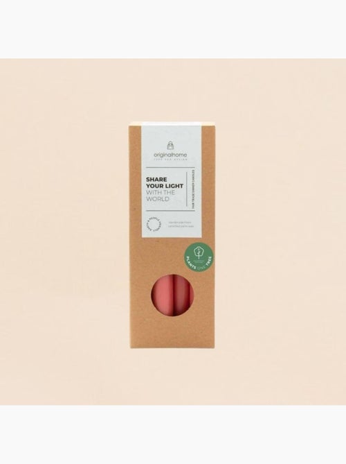 Set de 10 bougies cierges rouille 20 cm - Kiabi