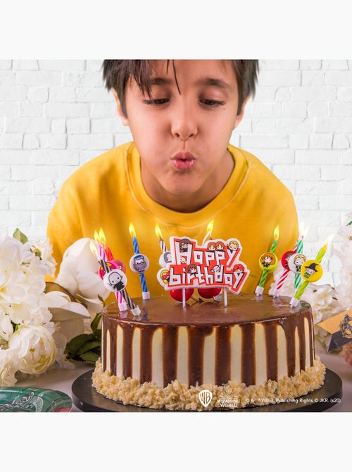 Set de 10 Bougies d'anniversaire Personnages Harry Potter & 1 Happy Birthday - Harry Potter - Kiabi
