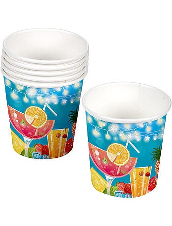 Set de 10 gobelets en carton apero times