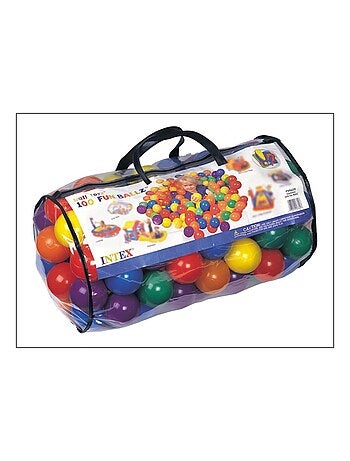 Set de 100 balles Fun, 6 cm de diamètre