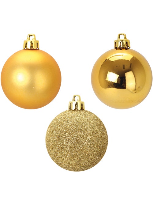 Set de 12 boules de noel - Kiabi Set de 12 boules de noel - Kiabi