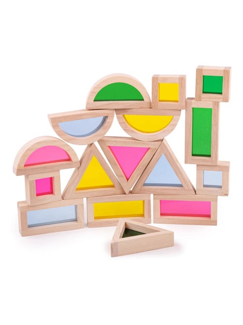 Set de 16 blocs sensoriels naturels - Kiabi