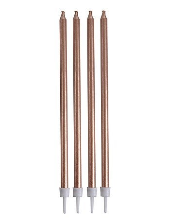 Set de 16 longues bougies d anniversaire