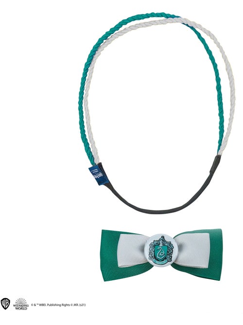 Set de 2 Accessoires Cheveux Serpentard Trendy - Harry Potter - Kiabi Set de 2 Accessoires Cheveux Serpentard Trendy - Harry Potter - Kiabi