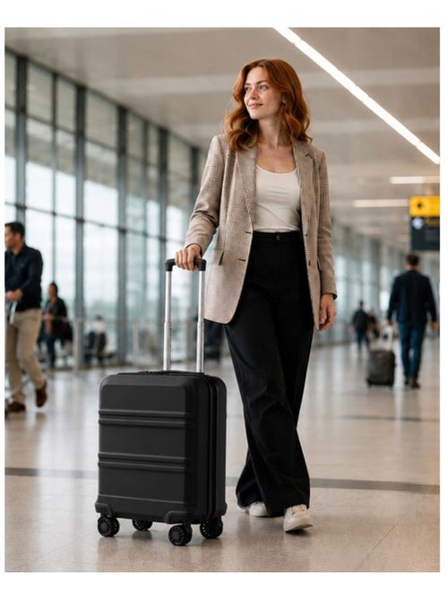 Set de 2 bagages - rigide, abs + polycarbonate, 4 roulettes - kono - Kiabi Set de 2 bagages - rigide, abs + polycarbonate, 4 roulettes - kono - Kiabi