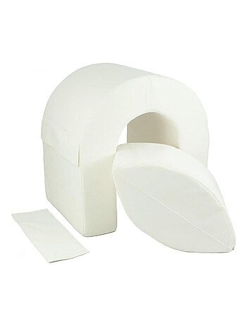 Set de 2 blocks en mousse blanc