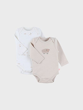 Set de 2 Bodys, Coton Noukie's