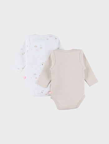 Set de 2 Bodys, Coton Noukie's