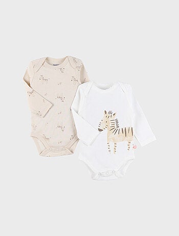 Set de 2 Bodys, Coton Noukie's
