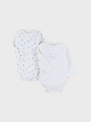 Set de 2 Bodys, Coton Noukie's