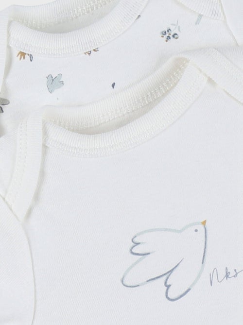 Set de 2 Bodys, Coton Noukie's - Kiabi
