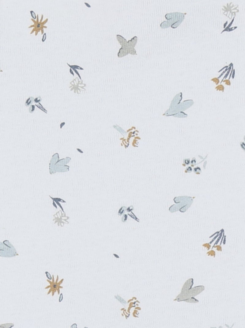 Set de 2 Bodys, Coton Noukie's Blanc - Kiabi