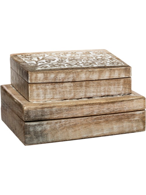 Set de 2 boîtes déco RITUAL - Kiabi